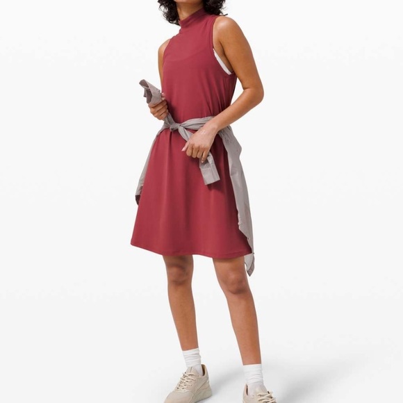 Lululemon All Aligned A-line Dress Chianti - Picture 1 of 12